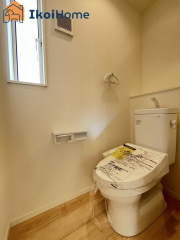 明石市大久保町谷八木第6　8号棟　のトイレ|【ホームページに現地動画掲載中】●年中無休：当日予約可●トイレが2か所あるので夜中もや朝も楽ちん。