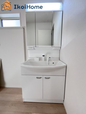 明石市大久保町谷八木第6　8号棟　の洗面所|【ホームページに現地動画掲載中】●年中無休：当日予約可●収納が少ないので追加工事も承ります