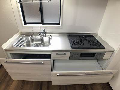 アメニティハイツ十市 B棟のキッチン