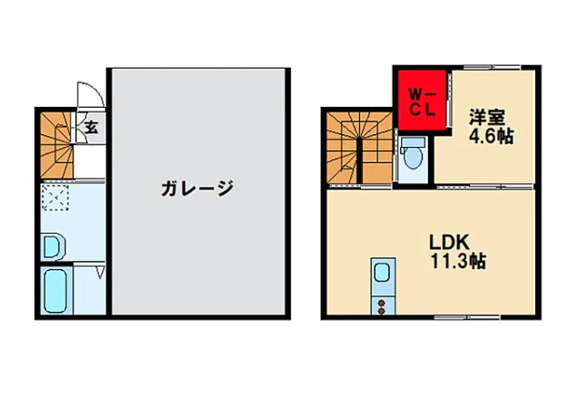 Aurora【キャッシュバック対象物件】の間取り