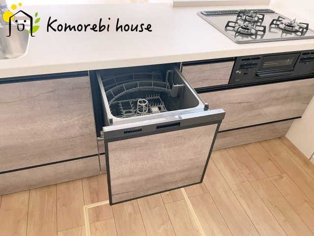 上尾市浅間台　12期　新築一戸建て　グレース　02のキッチン|お料理しやすいキッチンです