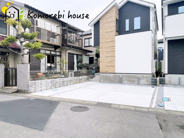 上尾市浅間台　12期　新築一戸建て　グレース　02の駐車場|駐車スペースもあります