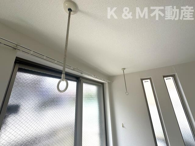 ボヌールの設備|雨でも安心の室内物干し 