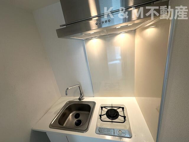 ボヌールのキッチン|コンパクトなキッチンで掃除もラクラク