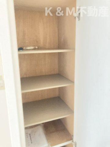 レインボーパレスの収納|大きなものも収納できそうです