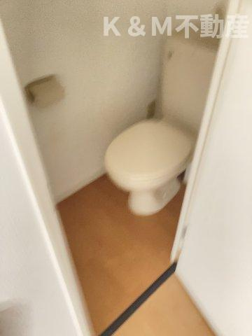 レインボーパレスのトイレ|落ち着いた色調のトイレです