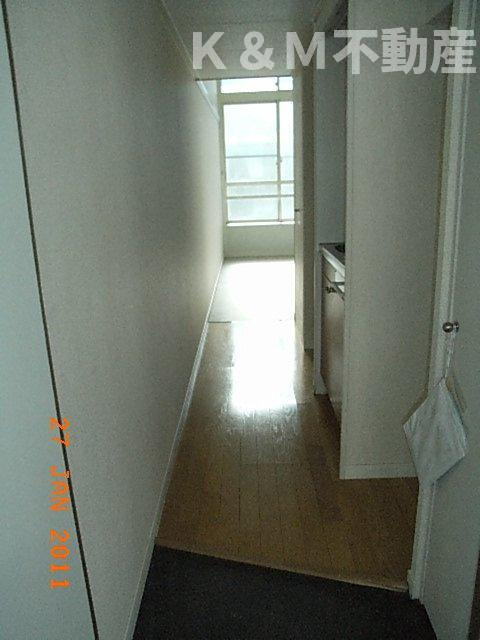 レインボーパレスの玄関|きれいな玄関です