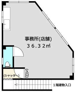 【間取り】 | 神楽町４丁目貸ビル