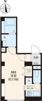 【間取り】 | ソレイユ新大橋