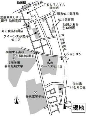 【地図】 | Win Bell仙川-ウィンベル仙川