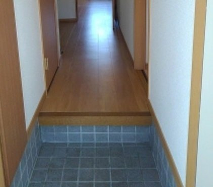 カサデルソールの玄関