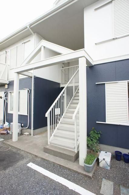 プライムハイツＢのエントランス