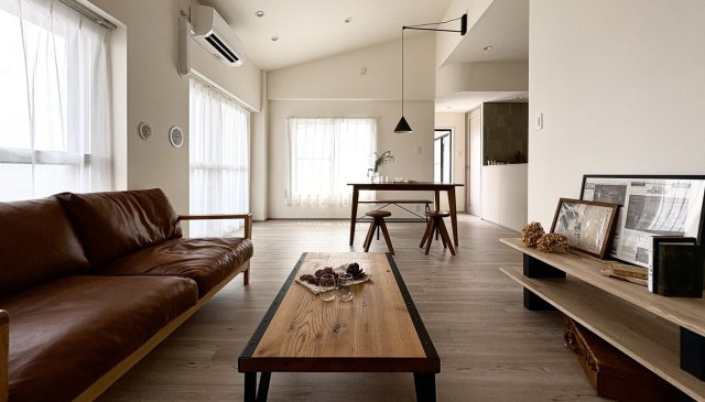 小平市小川東町の中古マンションの居間・リビング