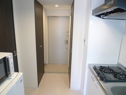 リードレジデンス関大前の玄関