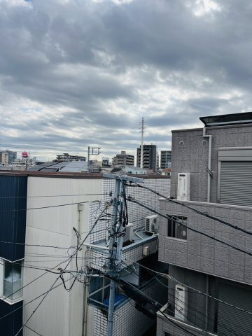 中野区大和町１丁目のアパートの展望