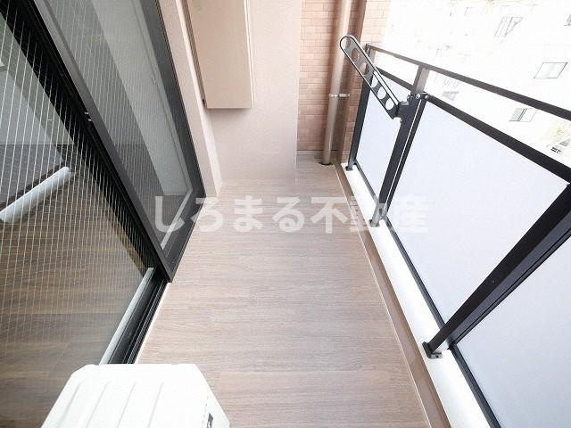 セイワパレス真田山公園南のバルコニー