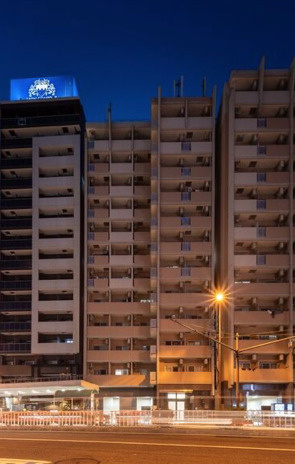 フロンティアタワー九条Ⅲの外観