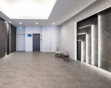 フロンティアタワー九条Ⅲのロビー