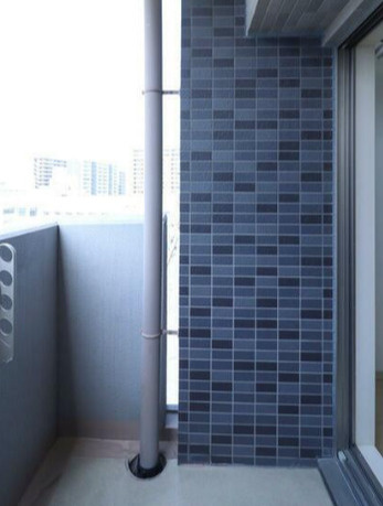 アスリート本町リバーウエストのバルコニー