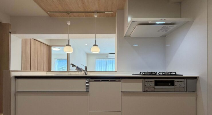 青梅市大柳町の中古マンションのキッチン