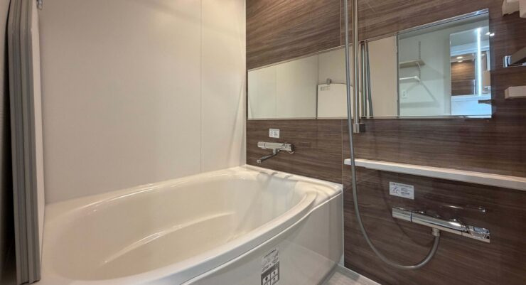 青梅市大柳町の中古マンションの浴室