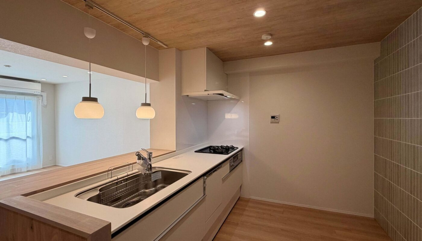 青梅市大柳町の中古マンションのキッチン