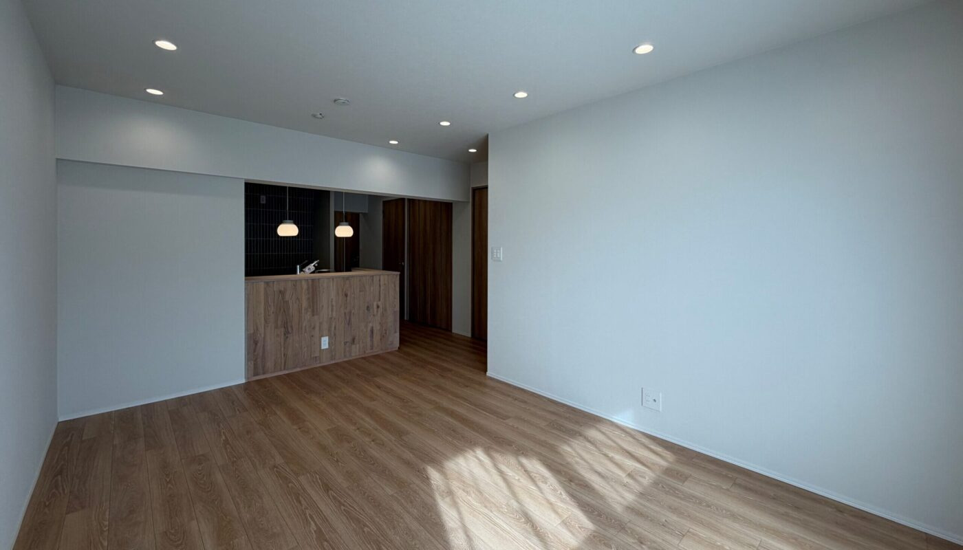 青梅市大柳町の中古マンションの居間・リビング