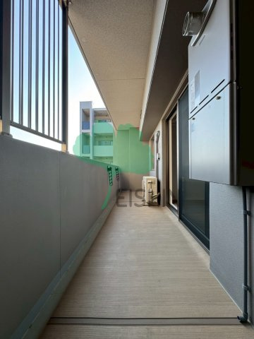 エンクレスト博多PARKSIDEのバルコニー
