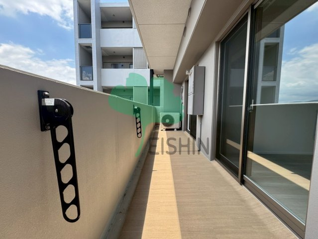 エンクレスト博多PARKSIDEのバルコニー