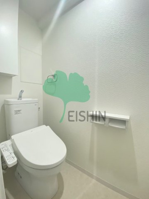 【トイレ】 | Mys Casetta Hakata (ミースカセッタ博多) | 清潔感のあるトイレです。