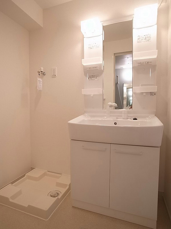 ロックガーデン森Ｃの洗面所