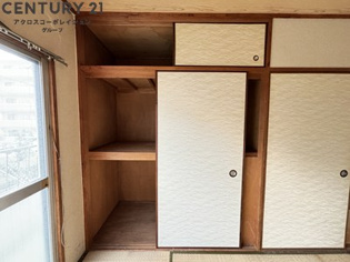 南武庫之荘4丁目テラスハウスの収納