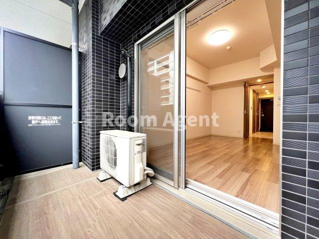 プレサンス上前津プレスのバルコニー