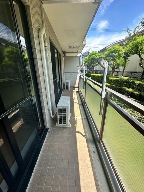 リュゼ経堂のバルコニー