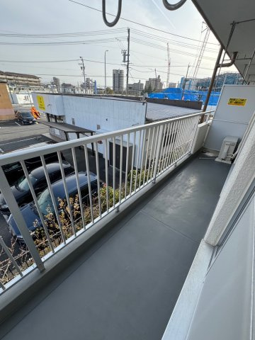 イーストビレッジのバルコニー