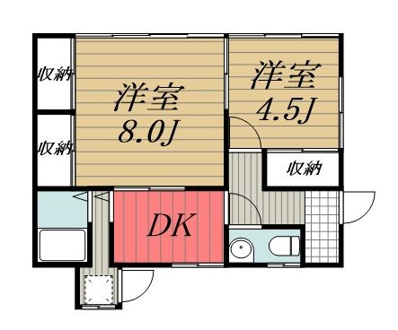 【間取り】 | 小林香津恵貸家　3