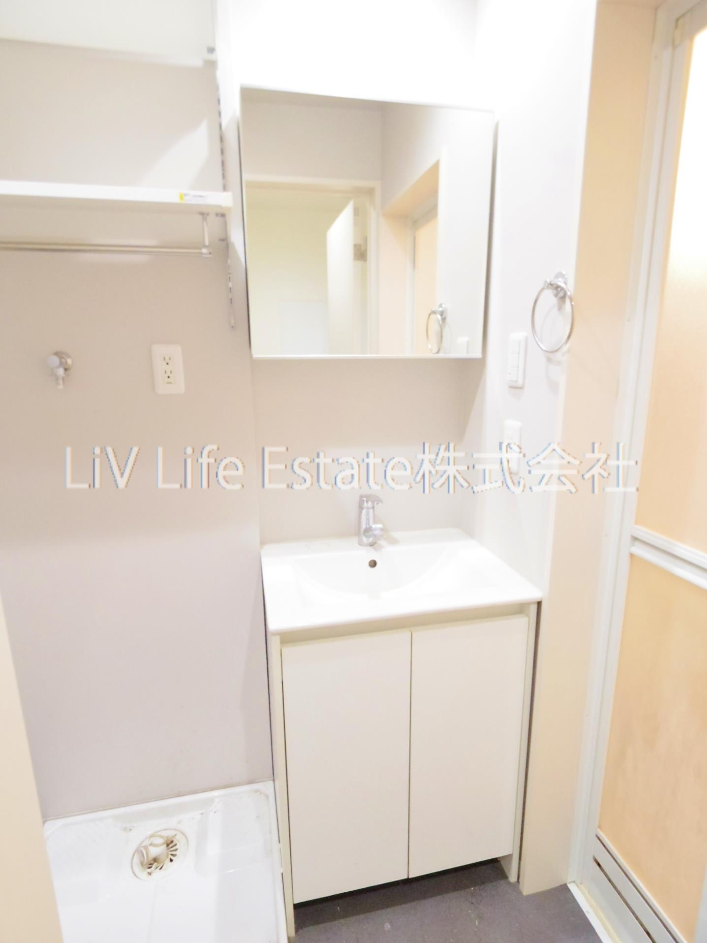 LaLuce東大和　ラルーチェヒガシヤマトの洗面所