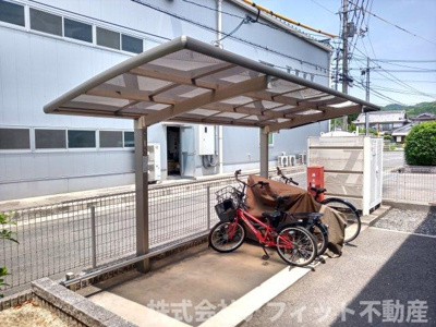 【その他共用部分】 | クレセオC棟 | 駐輪場