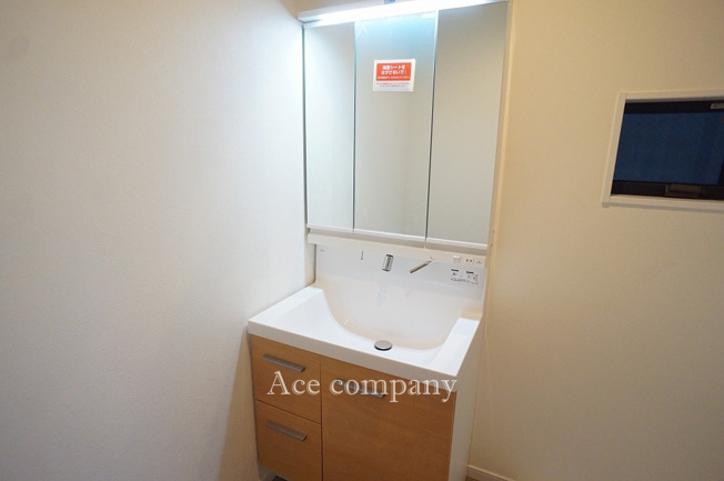 【独立洗面台】 | 平野区流町2丁目　【A号地/全2棟】 | 2階に水廻り設備集約です♪