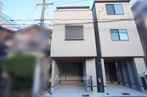 【外観】 | 平野区流町2丁目　【A号地/全2棟】 | 【A号地/全2棟】新築完成済み☆前道ゆったり幅員6ｍ☆ローン返済目安：月々約112811円（頭金0円、変動金利0.875％、返済期間35年、ボーナス払い無しで試算しています）