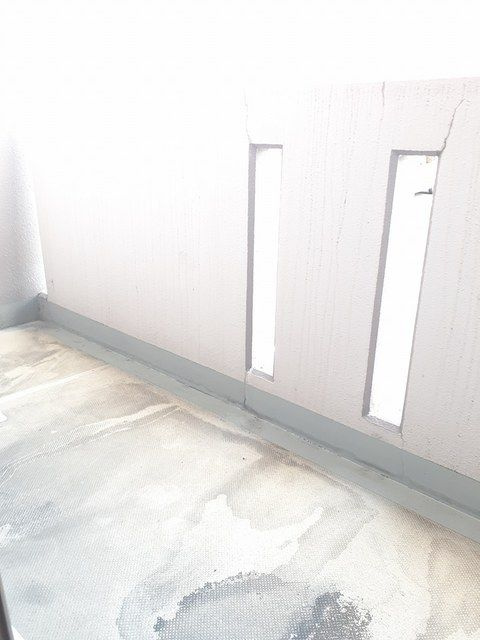 プラネットＤのバルコニー