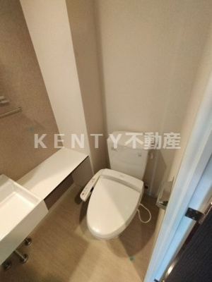 【トイレ】 | ＭＦＰＲコート蒲田 | コンパクトで使いやすいトイレです