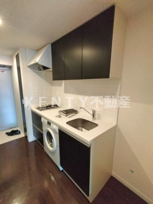 【キッチン】 | ＭＦＰＲコート蒲田 | コンパクトなキッチンで掃除もラクラク