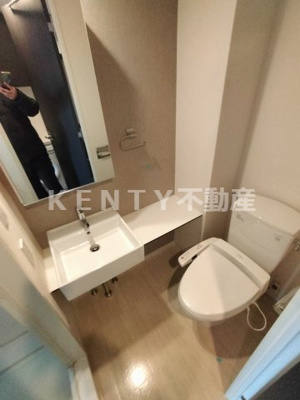 【洗面所】 | ＭＦＰＲコート蒲田 | 脱衣スペースもあります