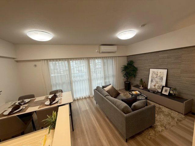 大井町ハイツの居間・リビング