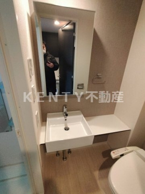 【洗面所】 | ＭＦＰＲコート蒲田 | 使いやすい洗面所です