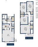 【名古屋市天白区梅が丘2丁目1105新築戸建3号棟】✨️仲介手数料無料✨️植田北小学校・植田中学校の画像