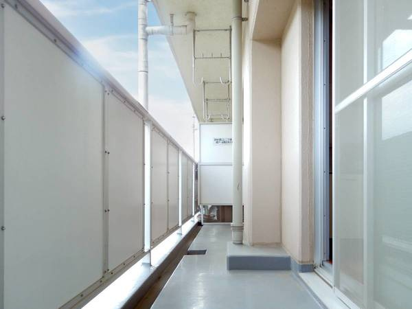 ビレッジハウス上尾向原2号棟のバルコニー|ビレッジハウスの同一物件・同一タイプの間取りの写真です