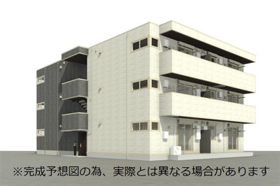 【外観】 | D-ROOM南福岡 (南八幡町二丁目) | 外観パース