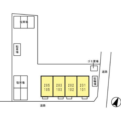 【区画図】 | アヴニールＮＡＫＡ